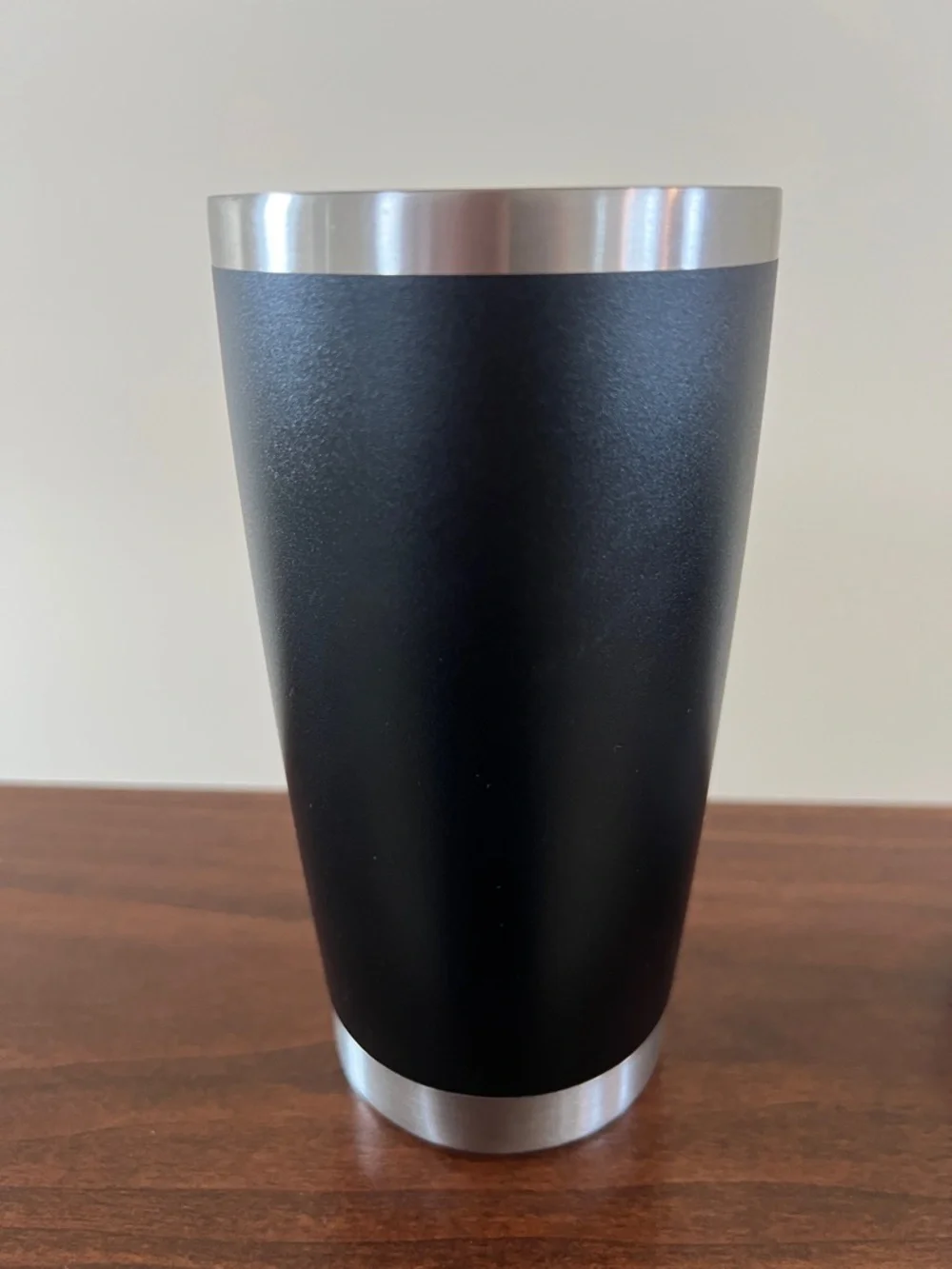 Black and Silver Insulated Tumbler - Picture 8 of 11